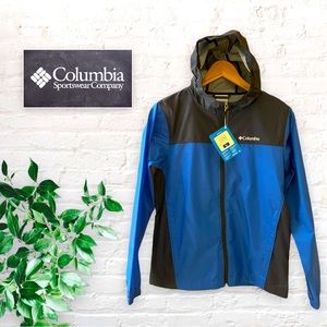Columbia Rain Jacket in Blue Size Youth L